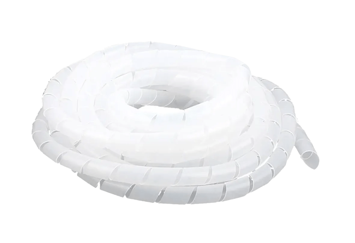 Spiral Cable Wrap 1025mm Clear (Natural) (10m Pack)