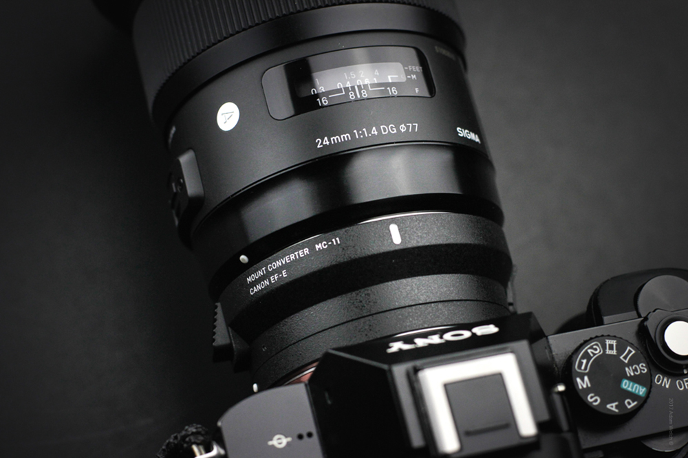 Review Sigma Mc11 Canon Glass to Sony Alpha 7 Camera Nalk1969