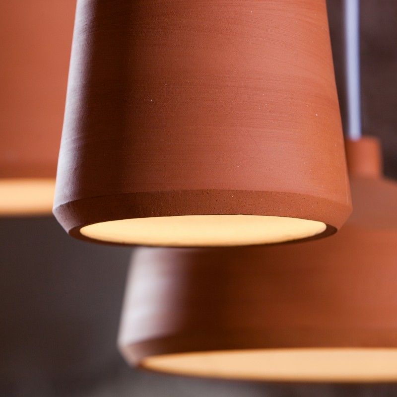 Lámpara de barro artesanal Flame 14 by Pottery Project CoolMaison
