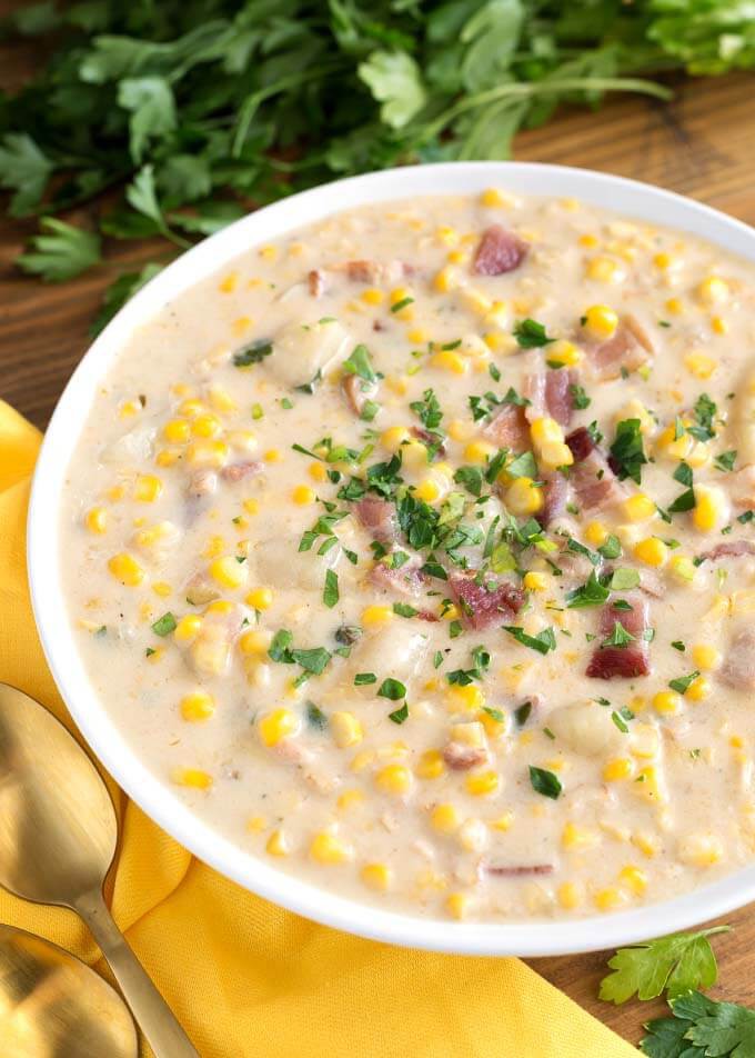 Instant Pot Corn Chowder Jeanneben Copy Me That