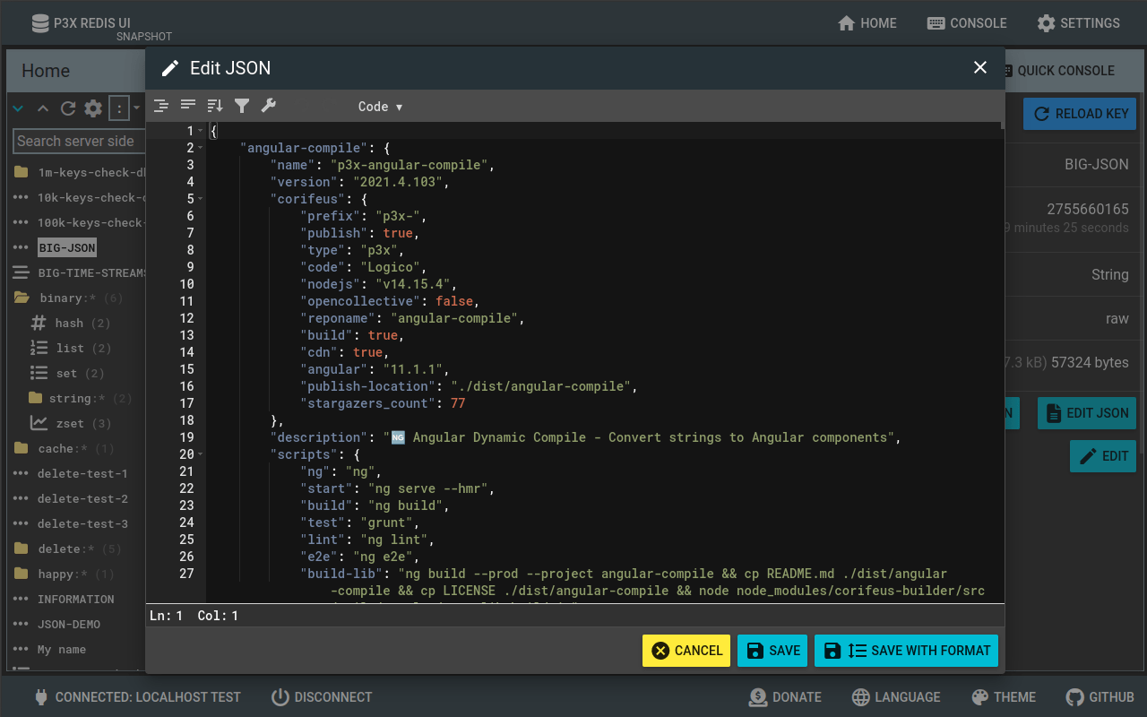 P3X Redis UI Apps Electron