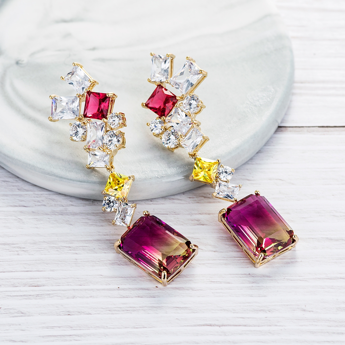 The Best Fake Diamond Earrings Diamonds