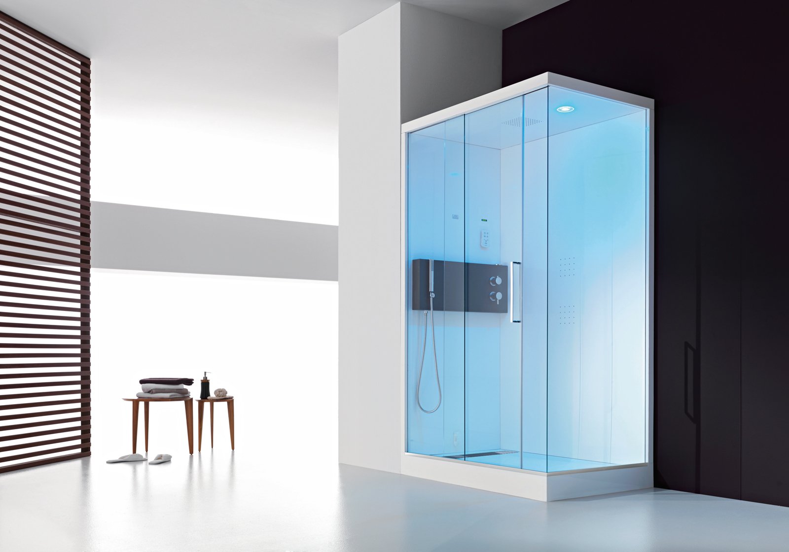 Box doccia con idromassaggio e bagno turco Cose di Casa