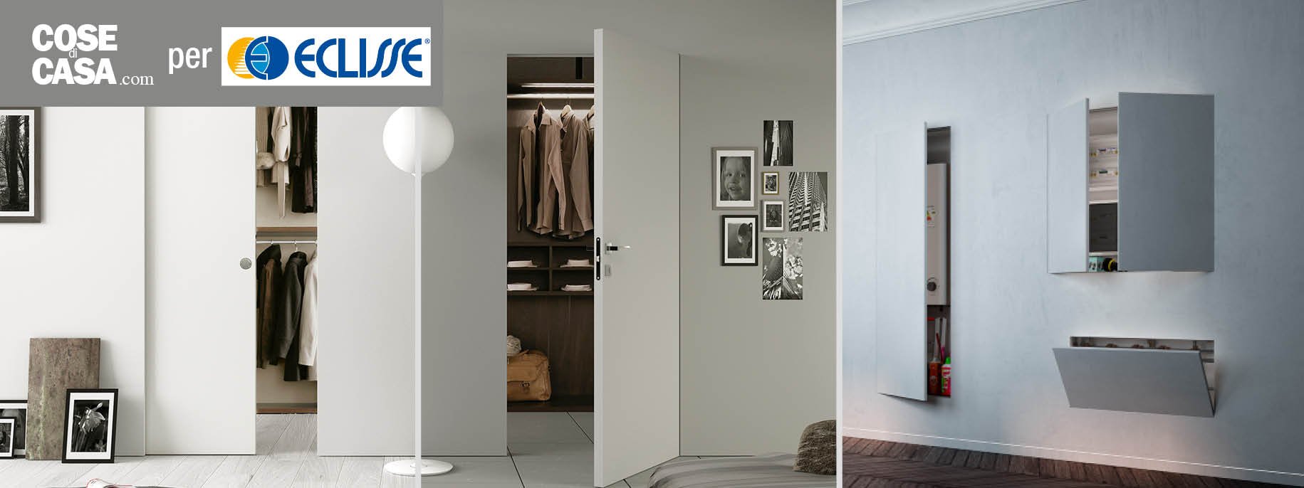 Sfruttare bene lo spazio con porte e contenitori a Cose di