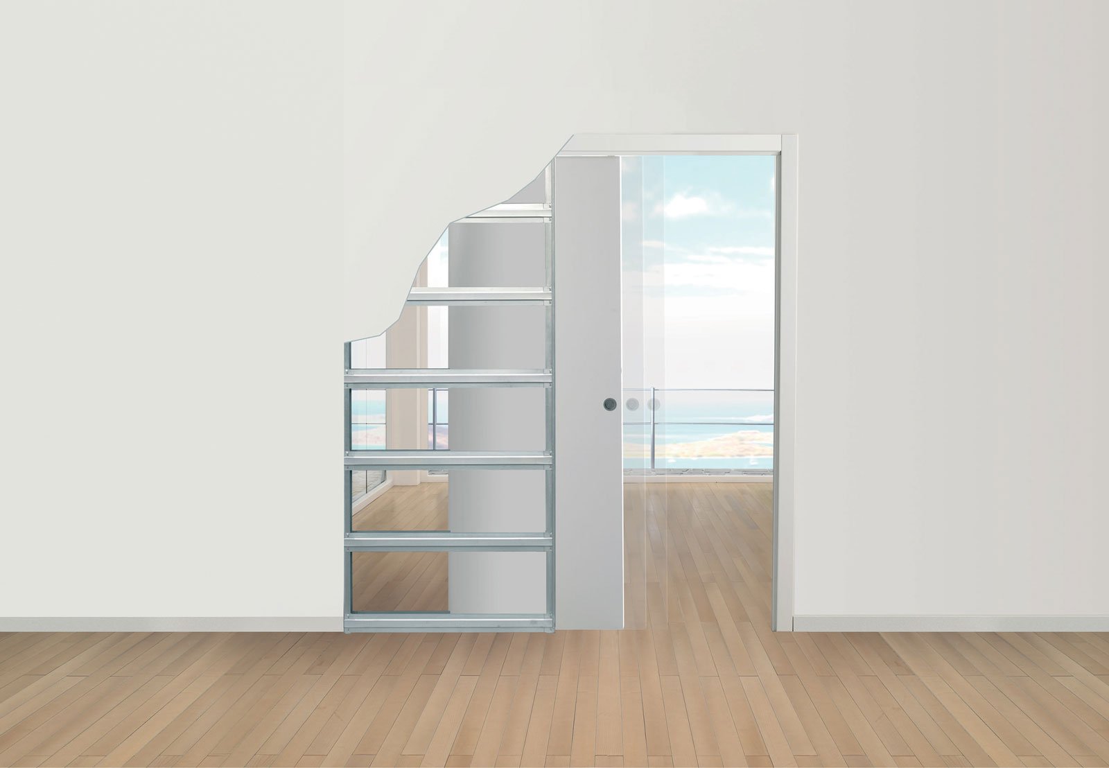 Sfruttare lo spazio con le porte a Cose di Casa