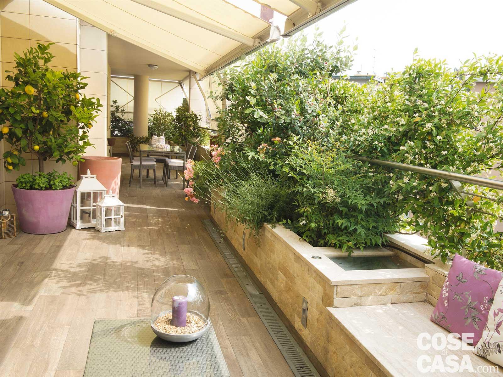 La terrazza diventa living arredare anche con le piante Cose di Casa