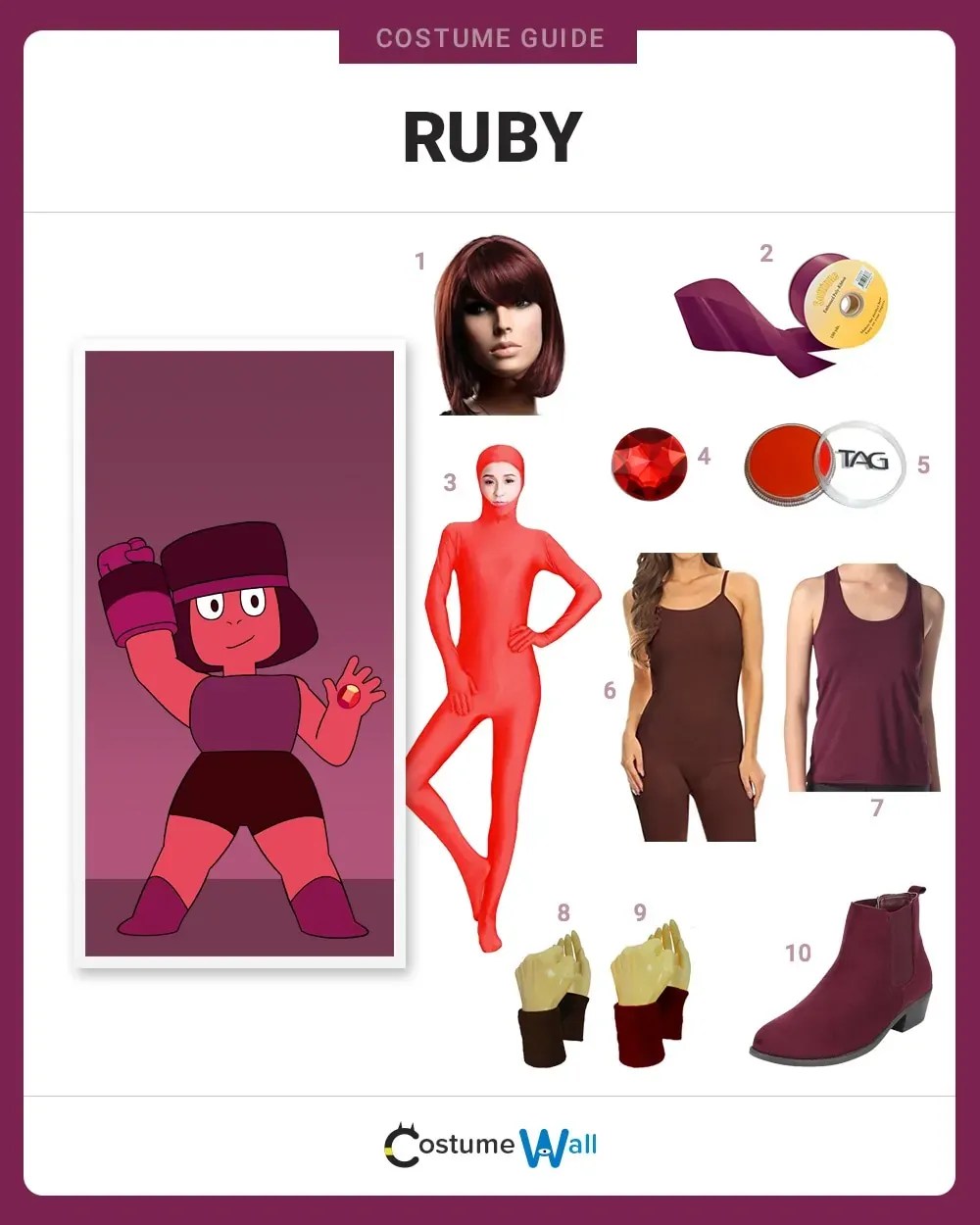 Dress Like Ruby Costume Halloween and Cosplay Guides