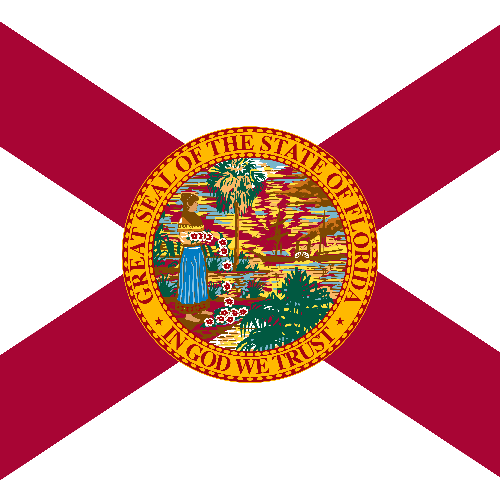 Florida flag vector - Country flags