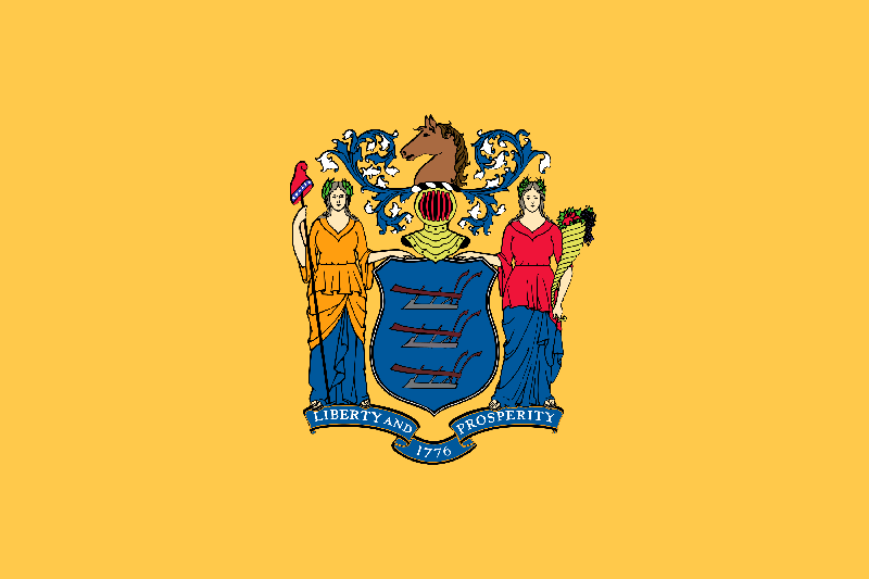 Flagge von New Jersey Emoji Country flags
