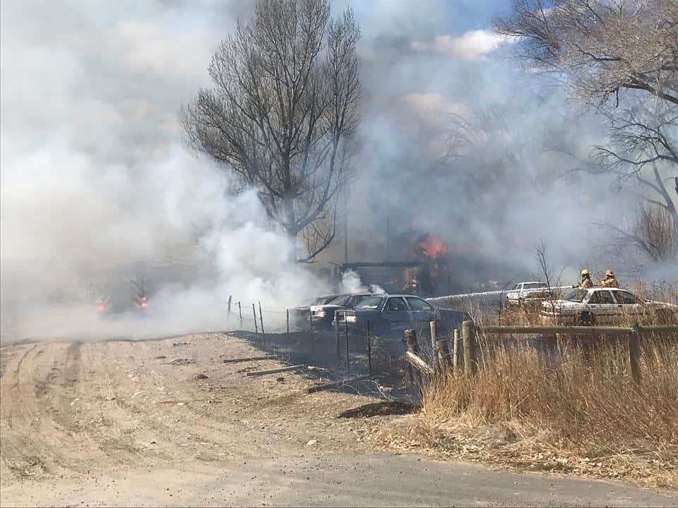 Riverton Fire Department responds to two fires Saturday afternoon