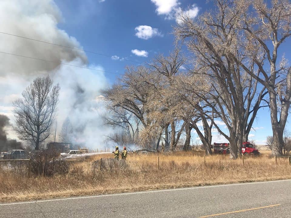 Riverton Fire Department responds to two fires Saturday afternoon
