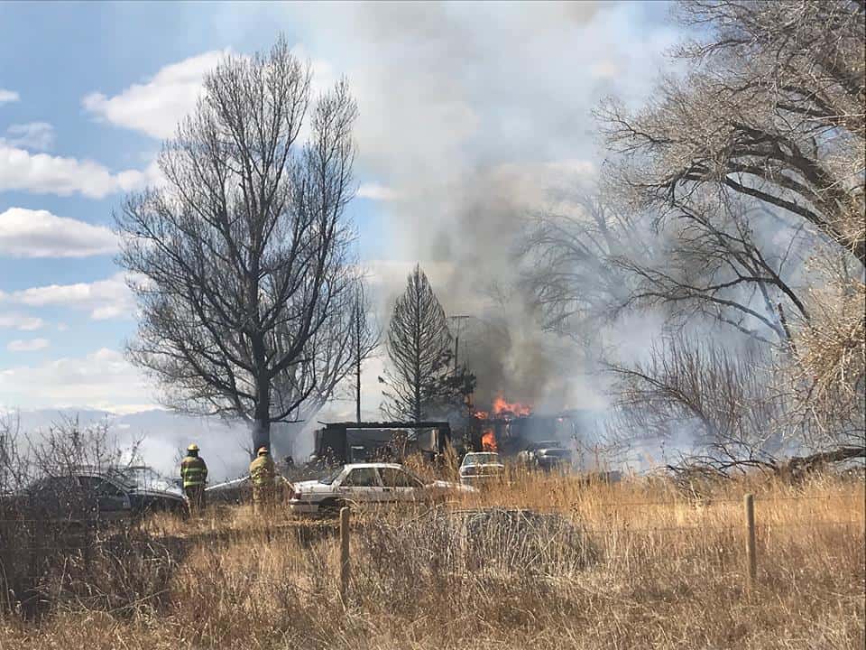 Riverton Fire Department responds to two fires Saturday afternoon