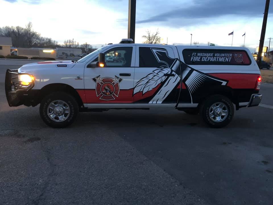 Snapped Fort Washakie Fire Department shows off new unit County 10