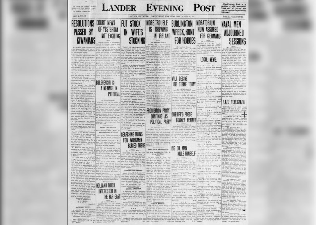 State Library, UW Libraries launch new historic digital newspaper