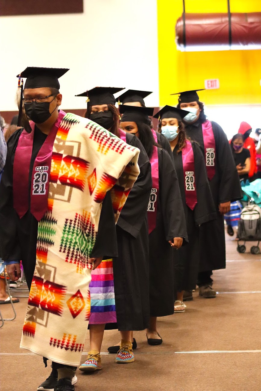 Fort Washakie High School shares college signings, behindthescenes