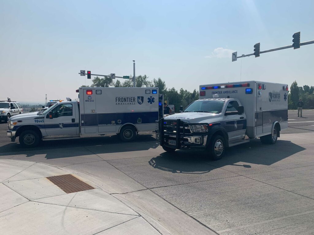 Crash on intersection of Main and Major Streets in Riverton cleaned up, no lifethreatening