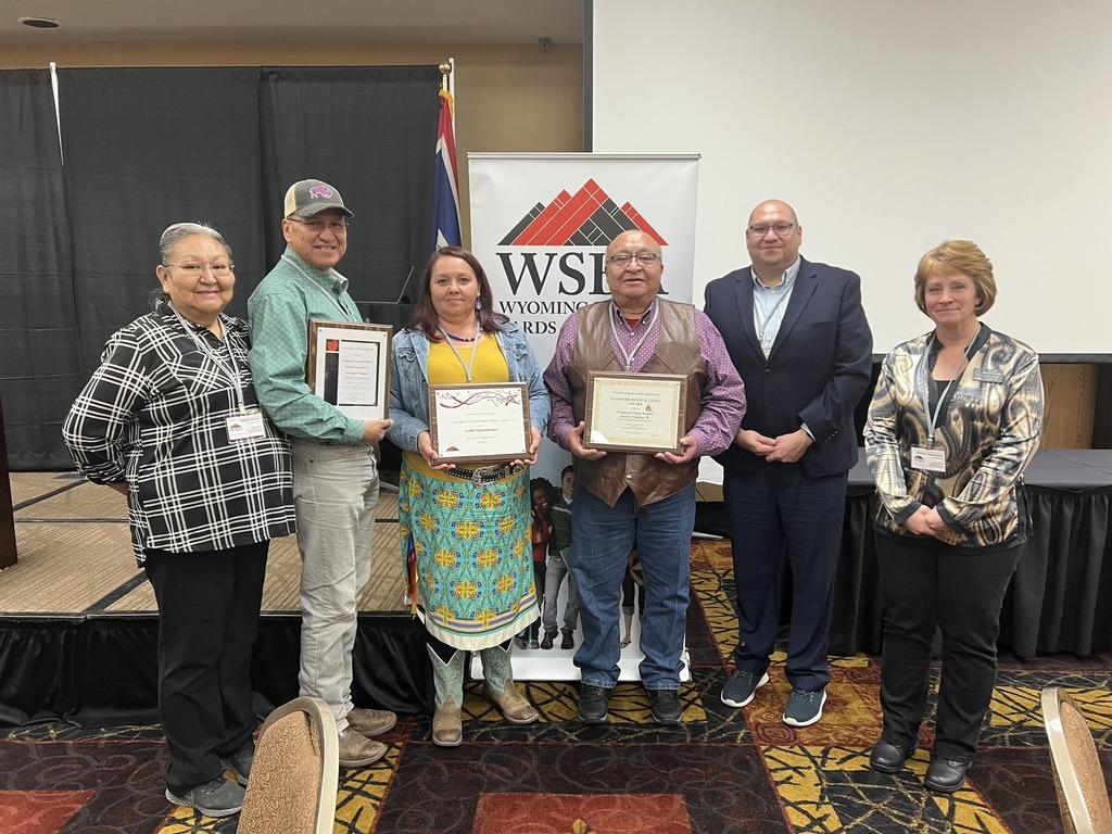 FCSD 38 received awards from Wyoming School Boards Association County 10