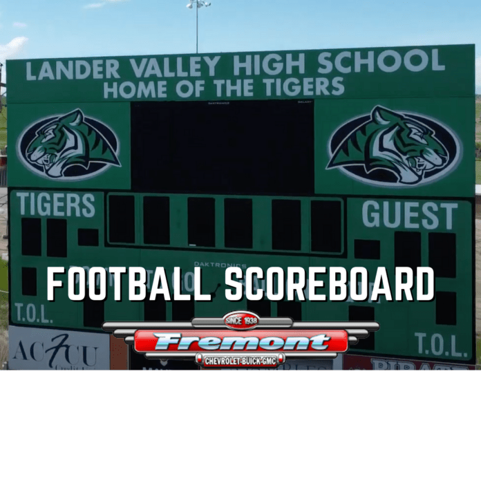 Football scoreboard week two County 10