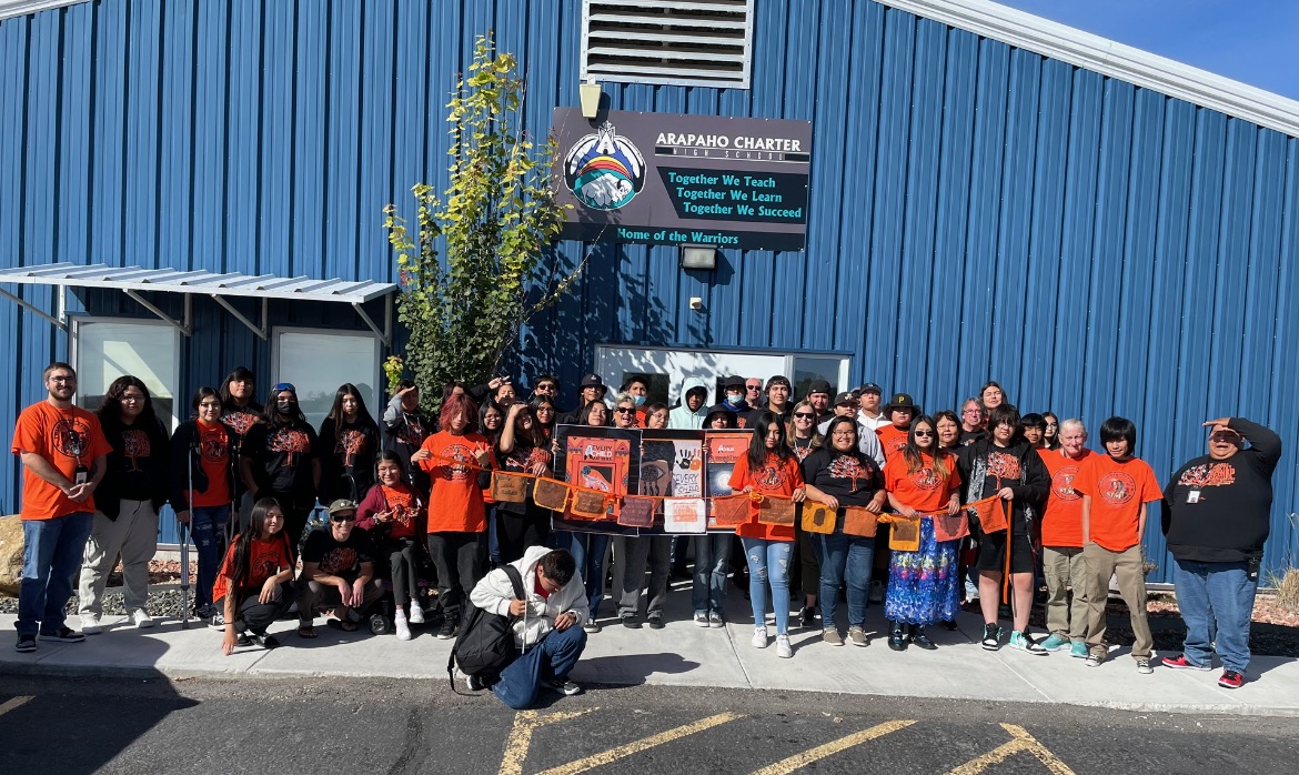 Arapaho Charter High School remembered those affected by Indian