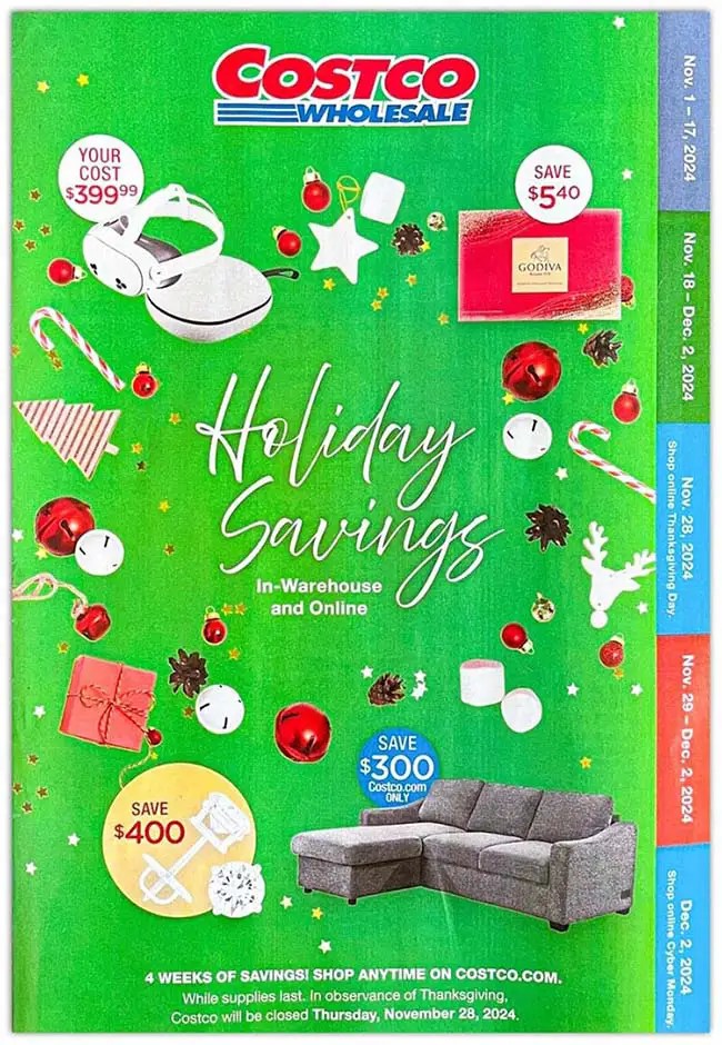 2024 Costco Black Friday Deals, Cyber Monday & Holiday Savings