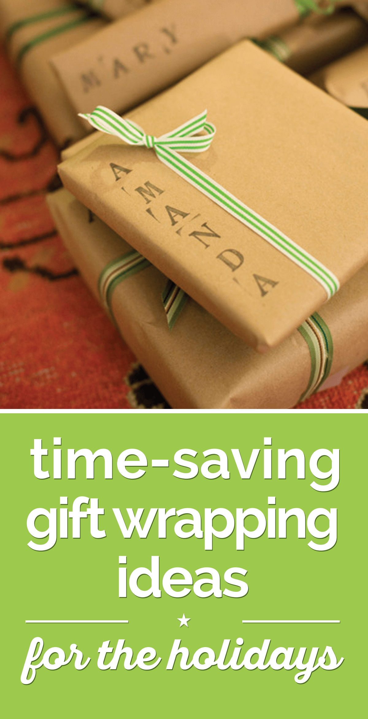 Easy Gift Wrapping Ideas for the Holidays thegoodstuff