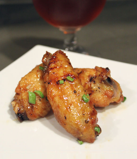 Belgian Tripel and Honey Black Pepper Chicken Wings