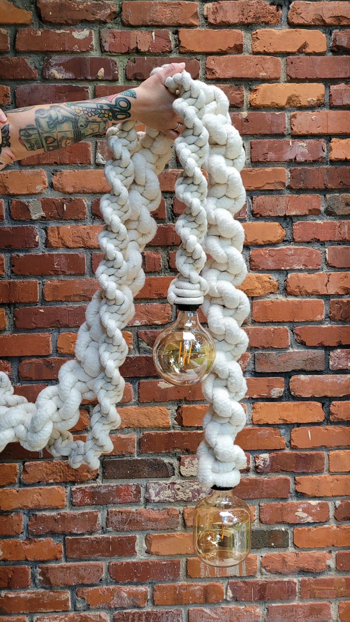 How To Macrame A Light Cord Cover Craftsmumship