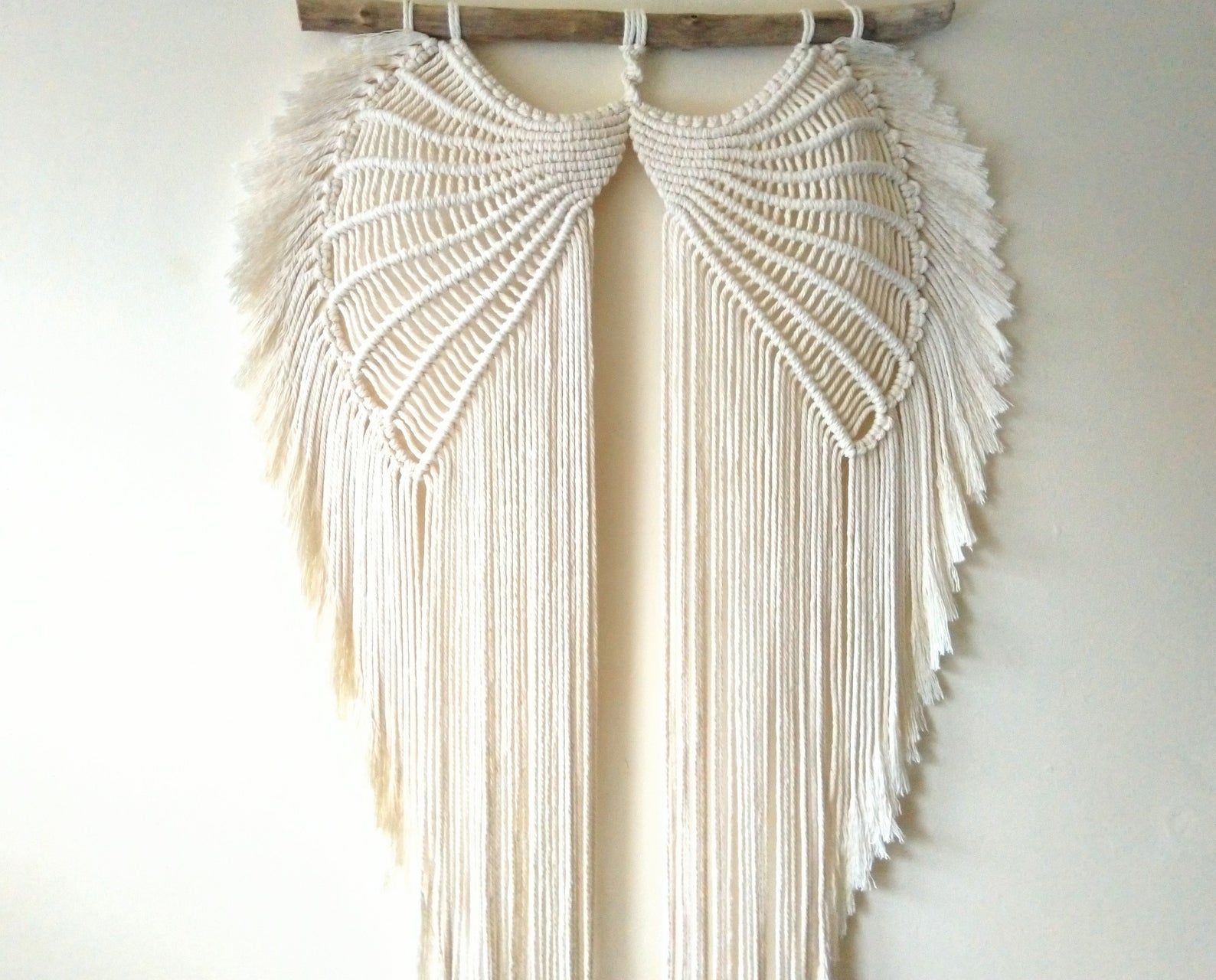 How To Make Macrame Angel Wings Craftsmumship