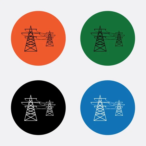 Electric structure Free Stock Vectors