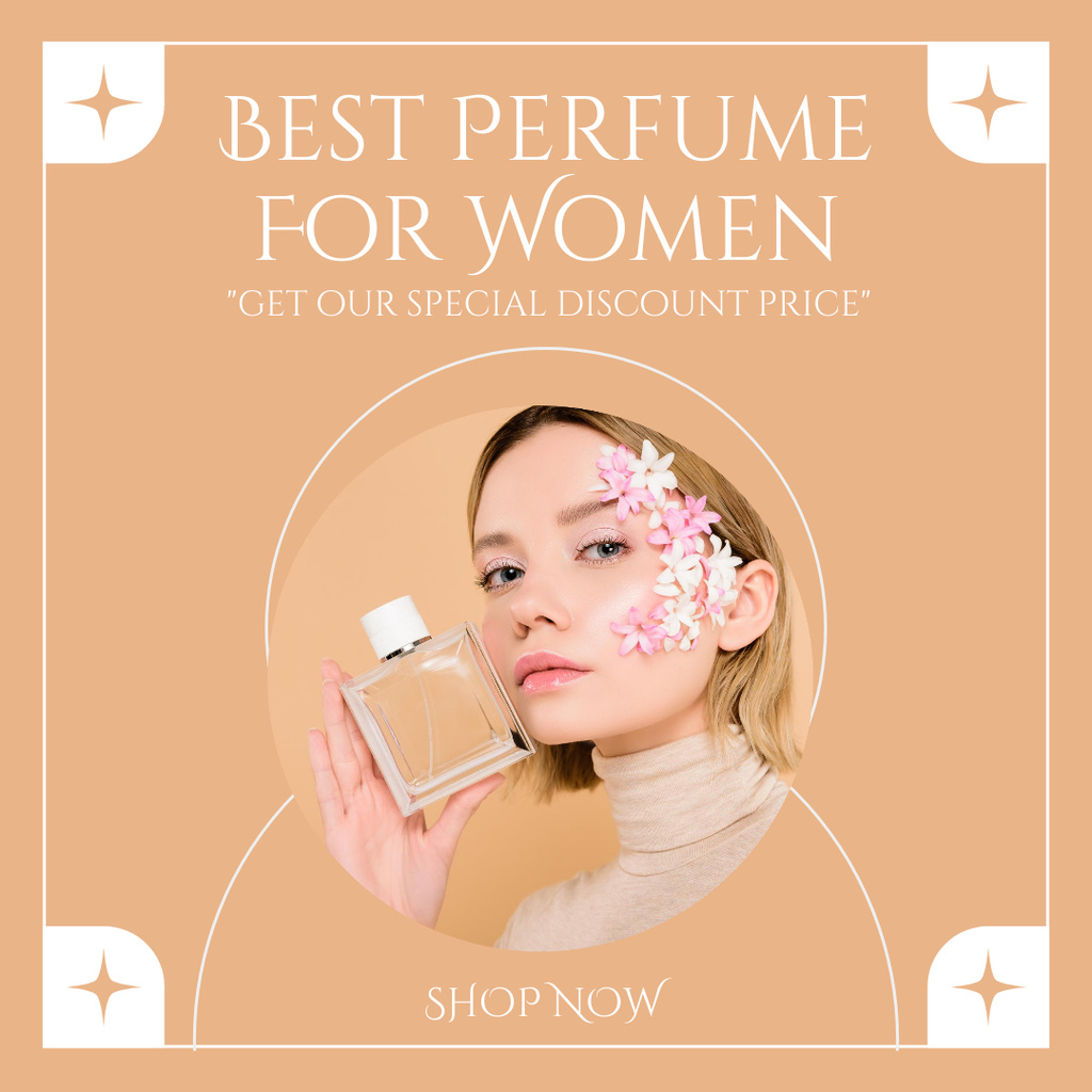 Fragrance Online Instagram Post Template VistaCreate