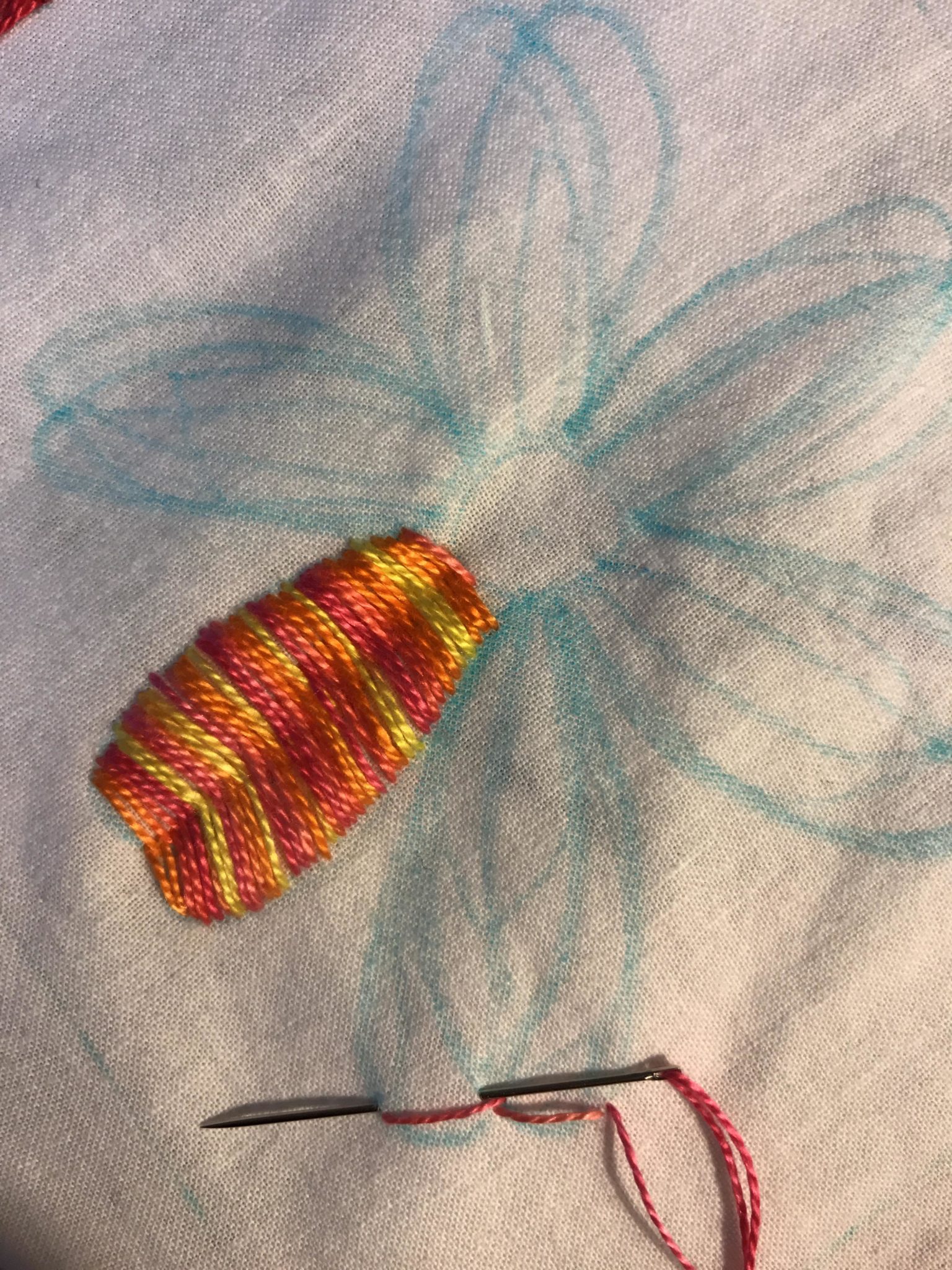 Flat Stitch Embroidery Create Whimsy