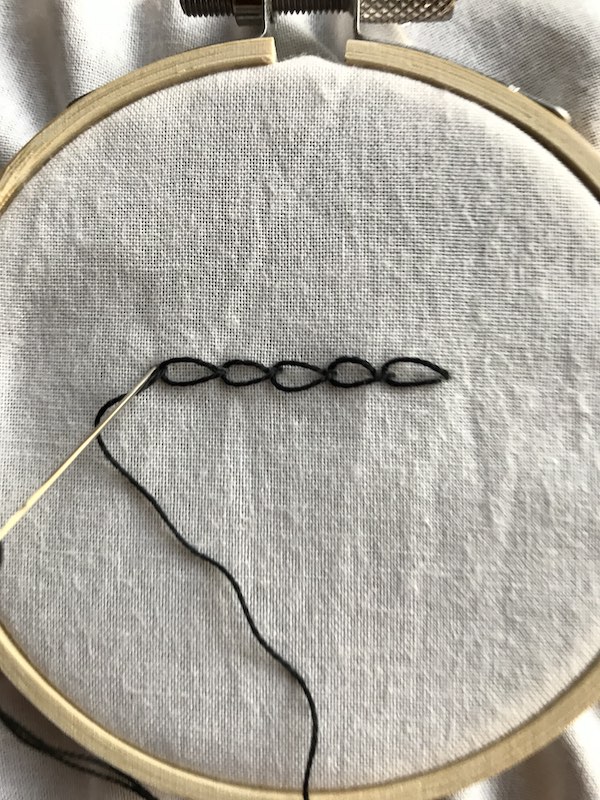 Chain, Chain, Chain Stitch Create Whimsy Hand Embroidery