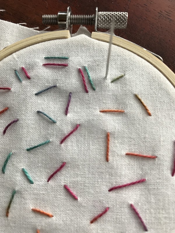 Seed Stitch Embroidery Tutorial Create Whimsy