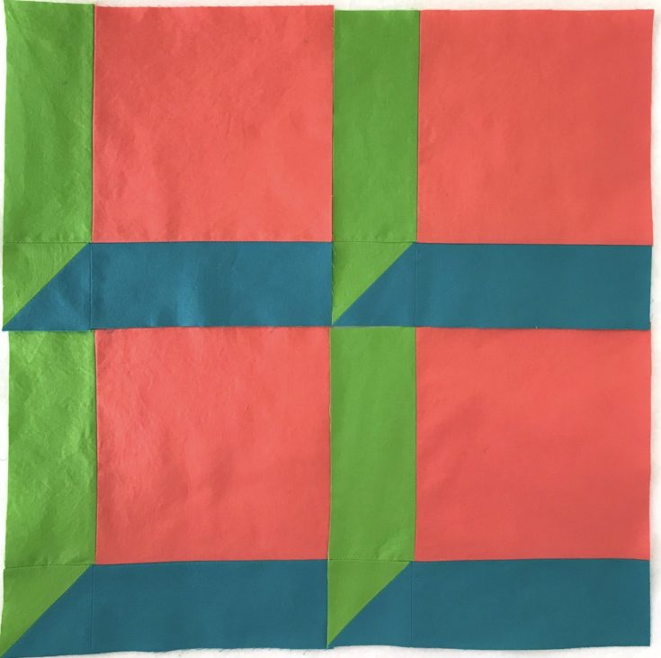 Attic Window Quilt Pattern Easy Block Tutorial Create Whimsy