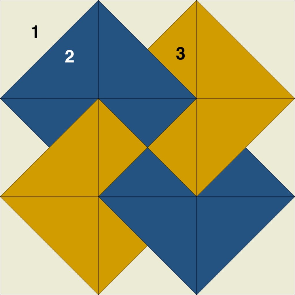 Easy Card Trick Quilt Block