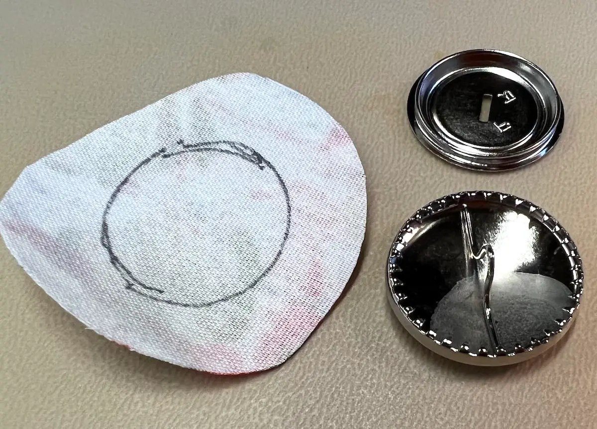 How to Make Fabric Covered Buttons DIY Tutorial Create Whimsy