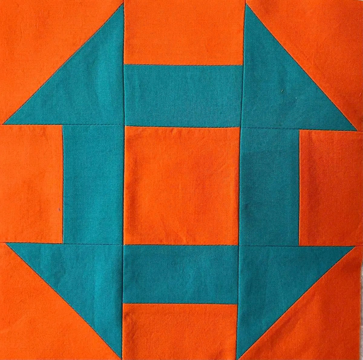 How to Make the Monkey Wrench Quilt Block Free Tutorial Create Whimsy