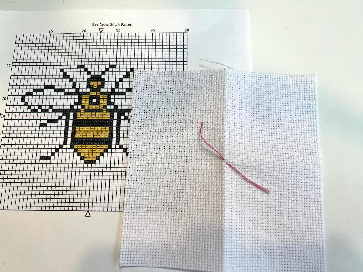 How to do Counted Cross Stitch Tutorial for Beginners Create Whimsy