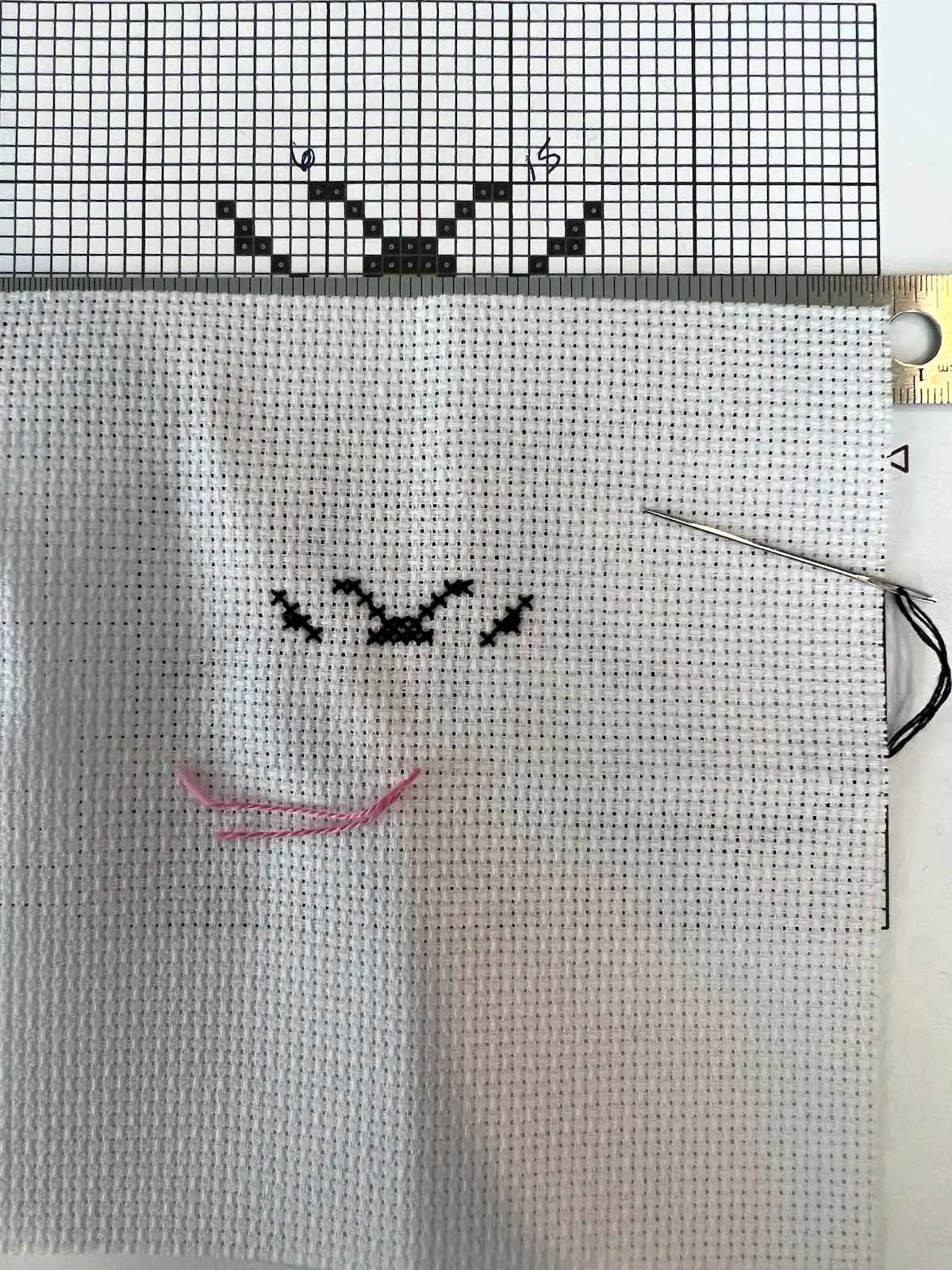 How to do Counted Cross Stitch Tutorial for Beginners Create Whimsy