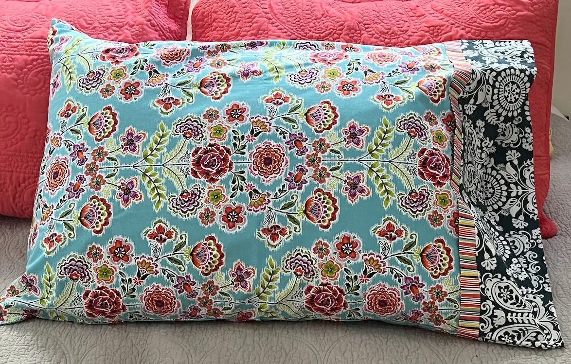 Burrito Pillowcase Pattern Easy to Sew Tutorial Create Whimsy