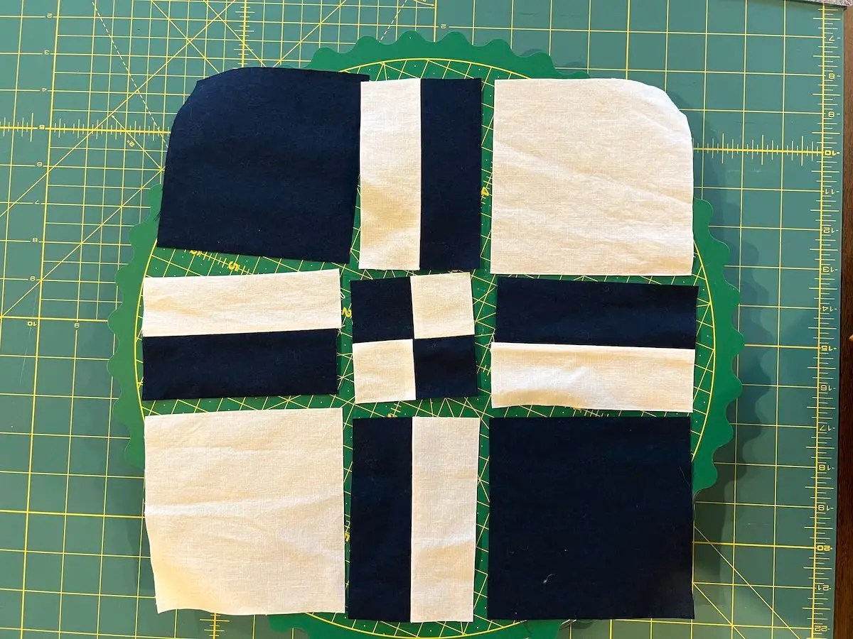 Disappearing Four Patch Quilt Block Pattern Tutorial Create Whimsy