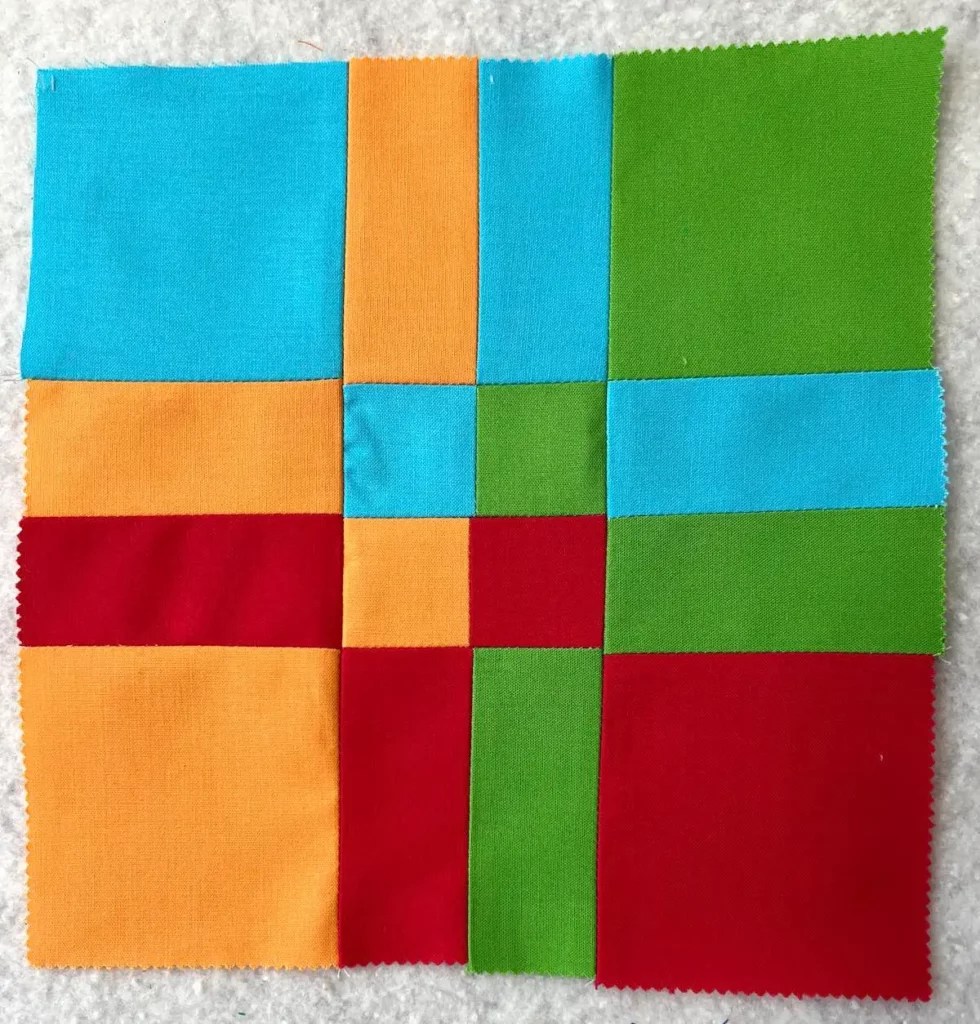 Disappearing Four Patch Quilt Block Pattern Tutorial Create Whimsy