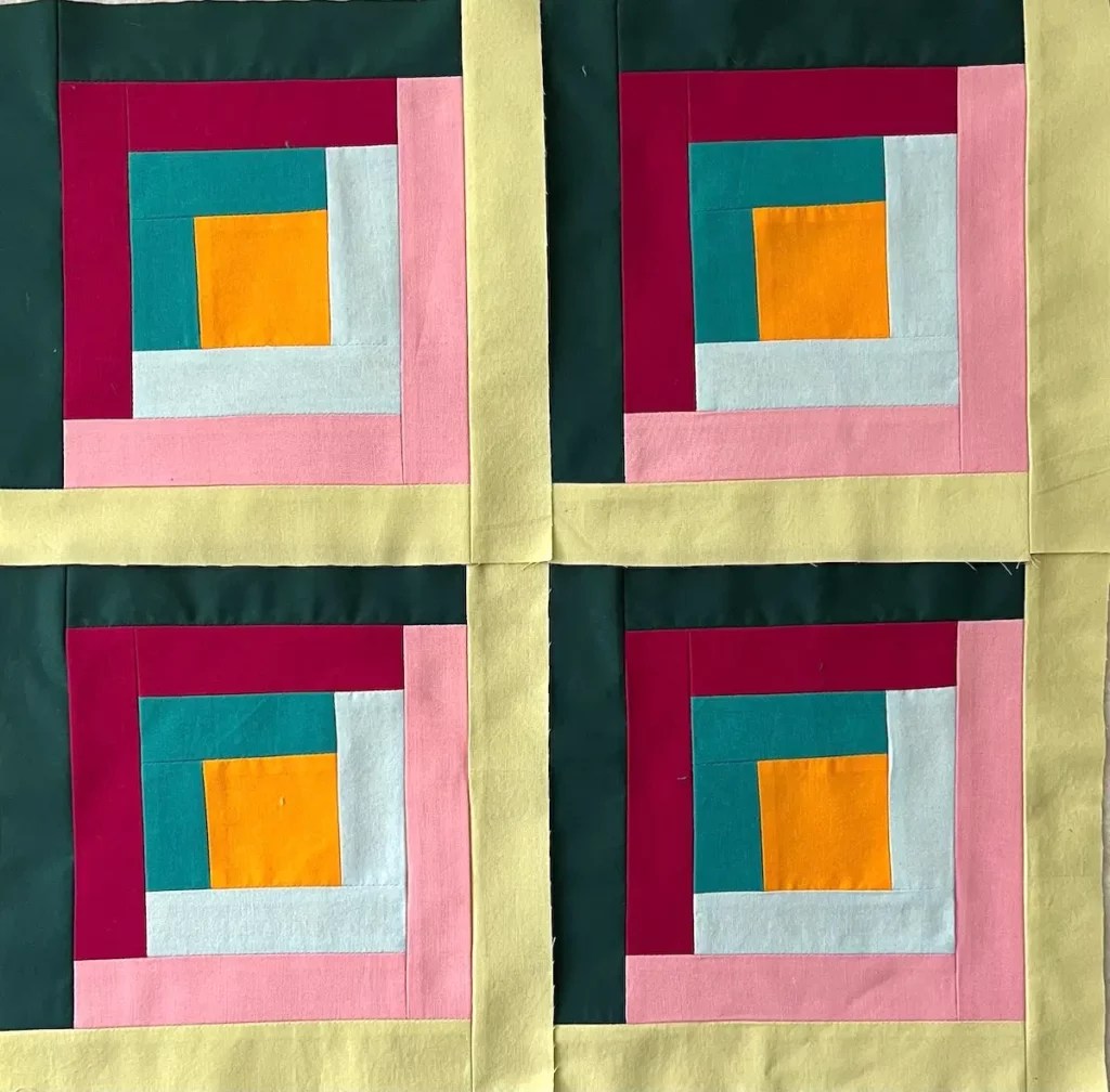 How to Make the Log Cabin Quilt Pattern Free Tutorial Create Whimsy