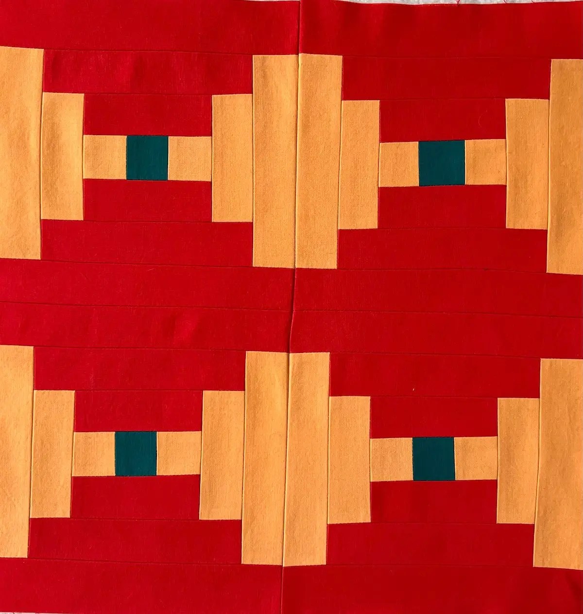 Courthouse Steps Quilt Block Pattern, How To Tutorial Create Whimsy