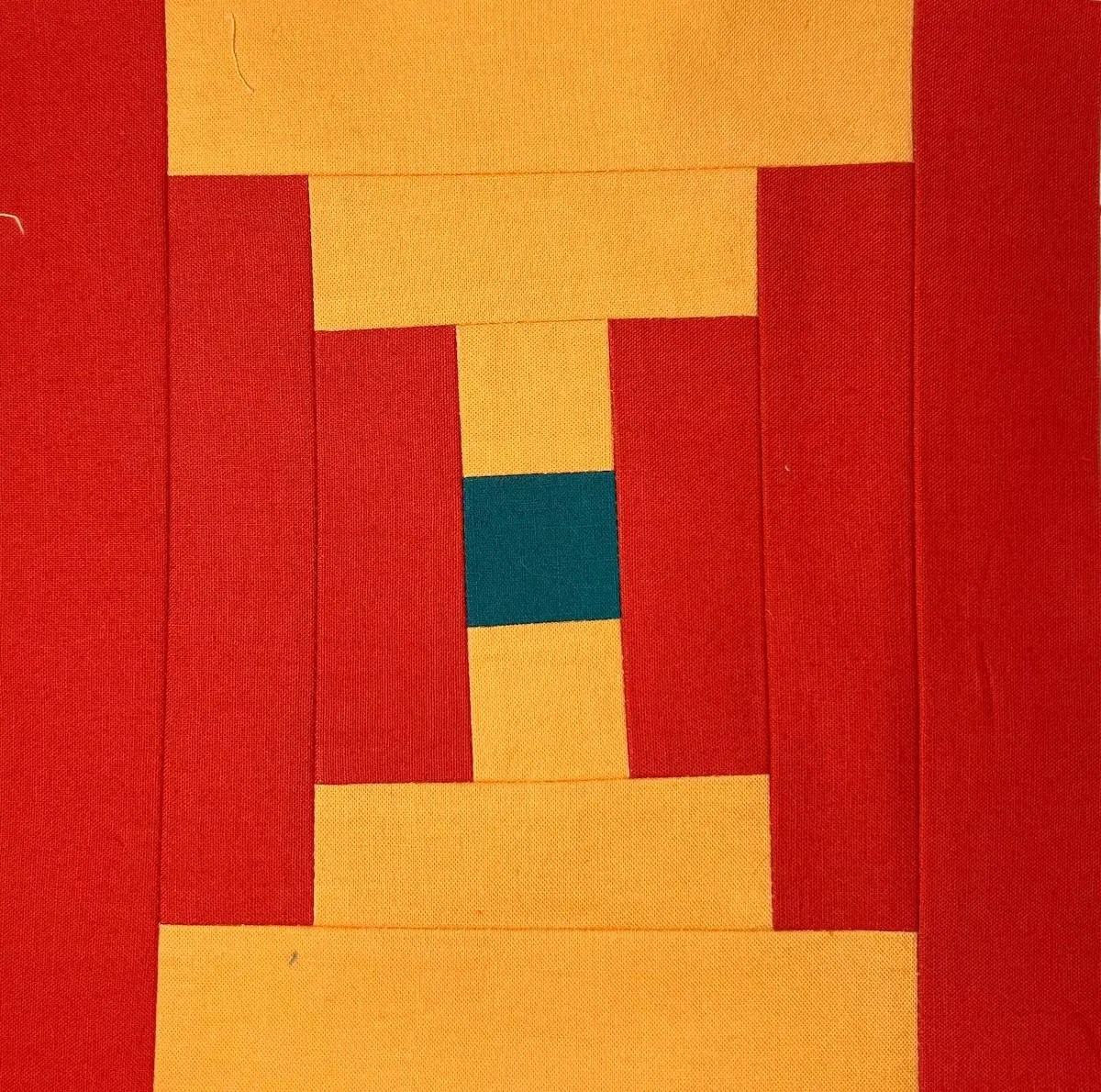 Courthouse Steps Quilt Block Pattern, How To Tutorial Create Whimsy