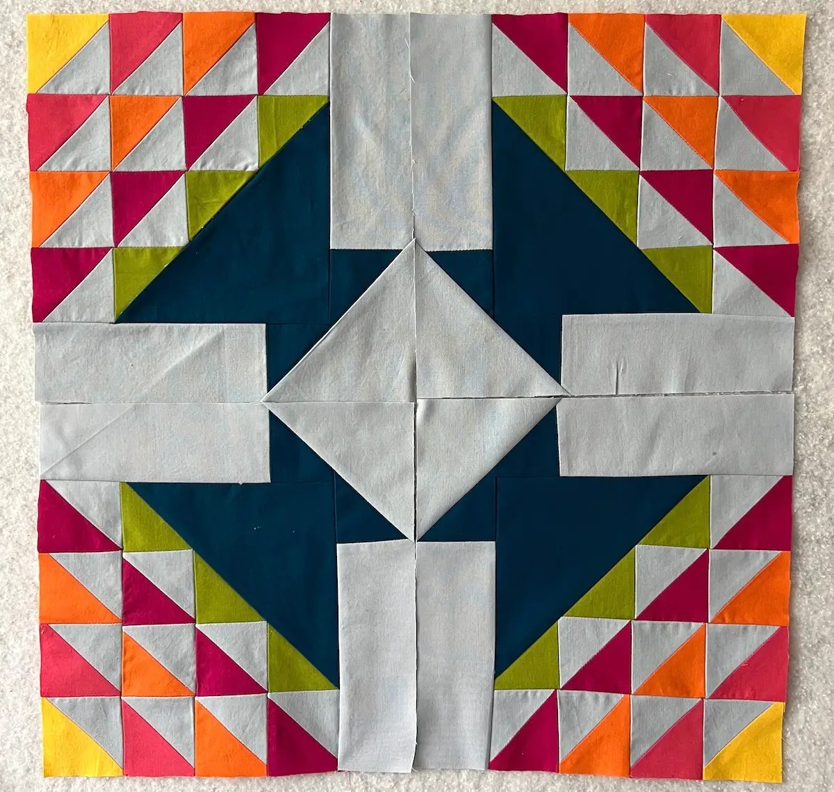 Flower Basket Quilt Block Pattern Free Tutorial Create Whimsy