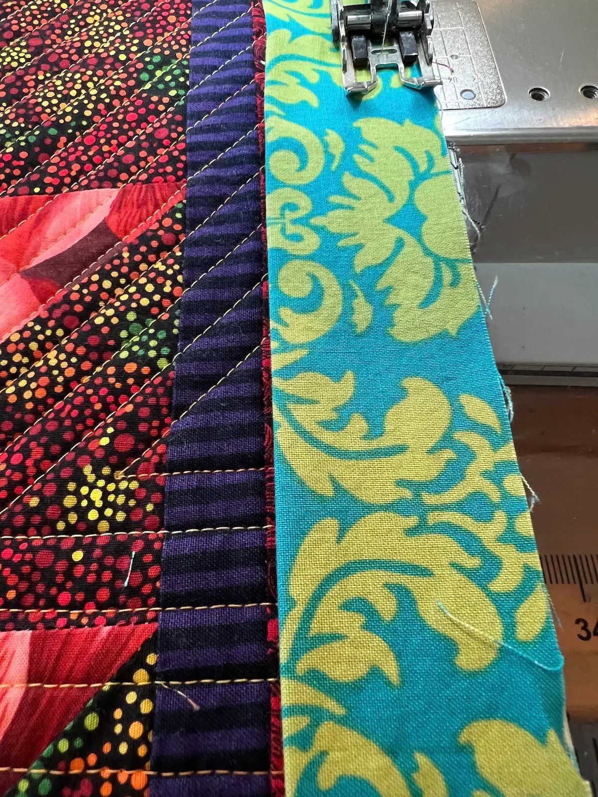 How to Sew Mitered Corners on a Quilt StepbyStep Tutorial Create