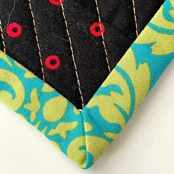 How to Sew Mitered Corners on a Quilt StepbyStep Tutorial Create