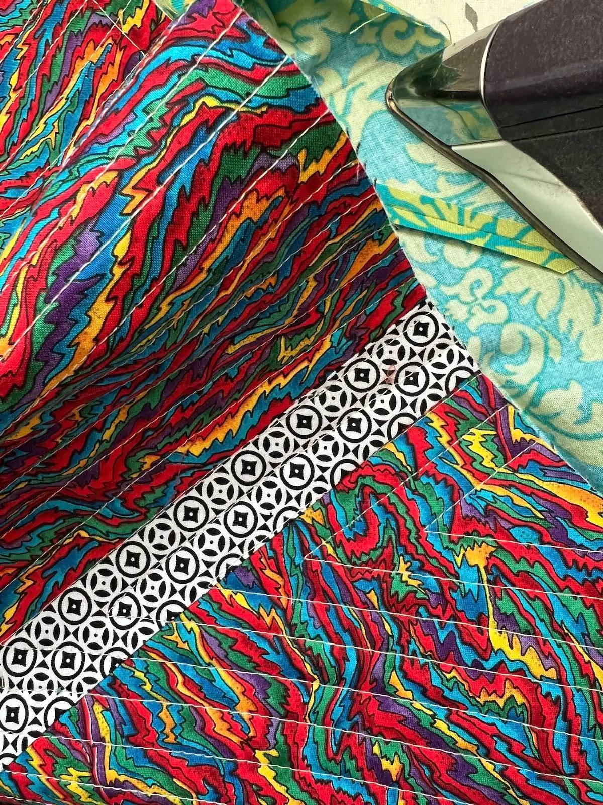 How to Join Binding on a Quilt No Bulk Tutorial Create Whimsy