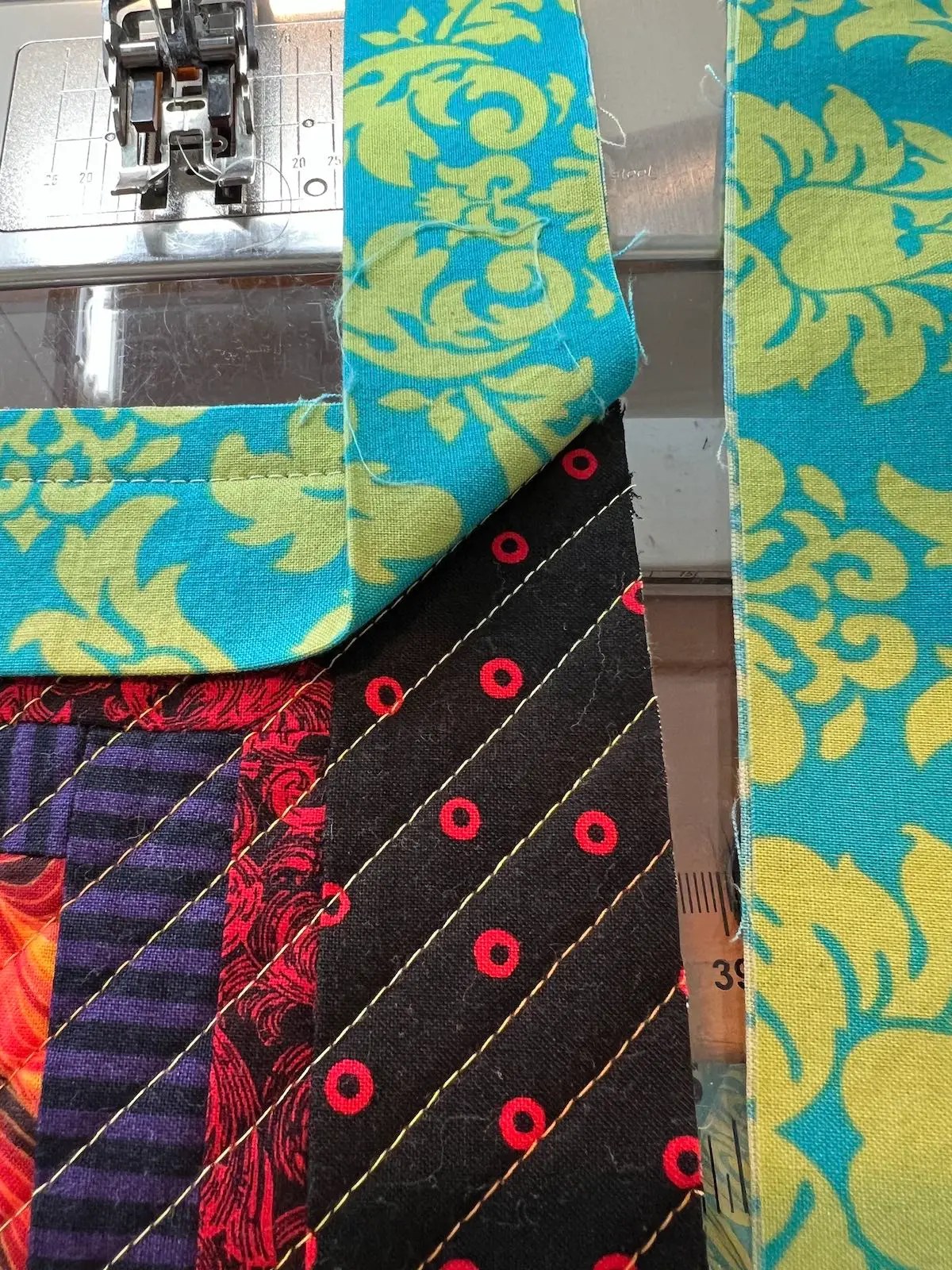 How to Sew Mitered Corners on a Quilt StepbyStep Tutorial Create